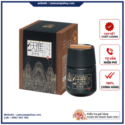 Cao Hồng Sâm Nhung Hươu Jung Kwan Jang Hàn Quốc Hộp gỗ 180g