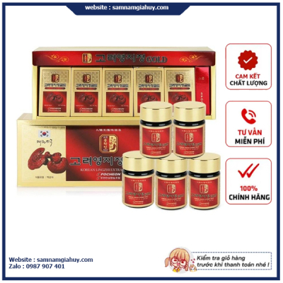 Cao Linh Chi Pocheon Hàn Quốc Nguyên Chất 5 Lọ