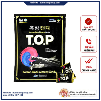 Kẹo hắc sâm T.O.P Daesan Hàn Quốc Túi 300g