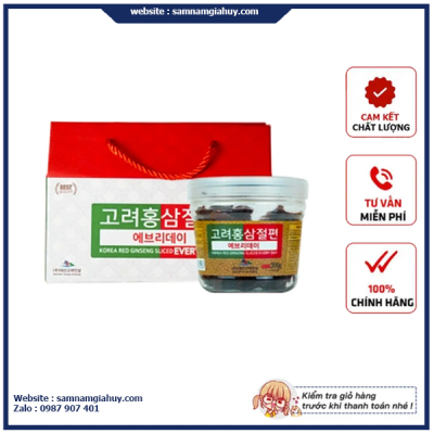 Mứt Sâm Tẩm Mật Ong Everyday Daesan – 2 hộp x 200g