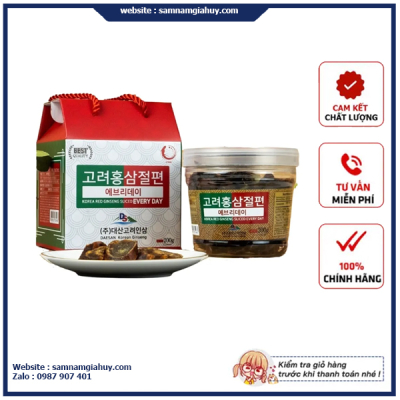 Mứt Sâm Tẩm Mật Ong Everyday Daesan 200g
