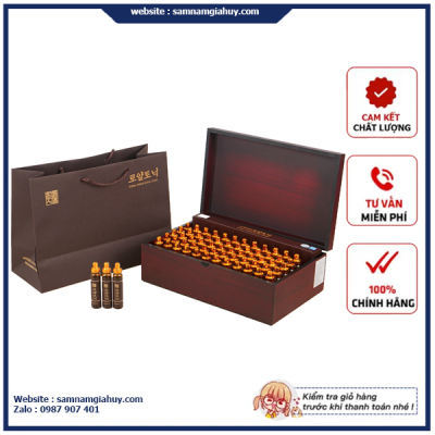 Nước Đông Trùng Hạ Thảo Royal Tonic Hàn Quốc – Hộp 60 ống