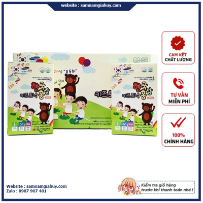 Nước Hồng Sâm Baby Daedong – Từ 6 đến 13 tuổi – Hộp 20ml x 30 gói