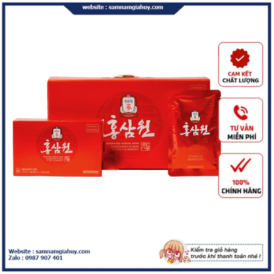 Nước Hồng Sâm Won KGC Hộp 15 Gói x 70ml