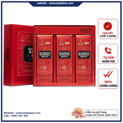 Tinh chất Hồng Sâm Mật Ong Manuka Jung Kwan Jang 15g x 30 gói