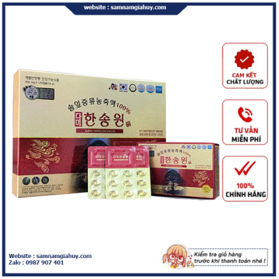 Tinh dầu thông đỏ Dami Hansongwon 120 viên