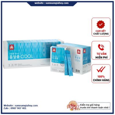 Trà Hồng Sâm KGC Tea Cool – Hộp 100 gói x 2g
