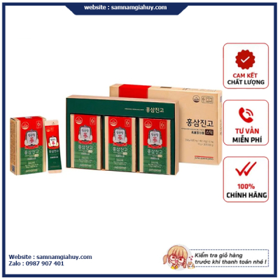Trà Hồng Sâm Mật Ong Jung Kwan Jang Hàn Quốc Hộp 10g x 30 gói
