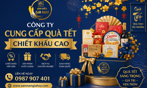 Công Ty Cung Cấp Quà Tết Chiết Khấu Cao - Sâm Nấm Gia Huy