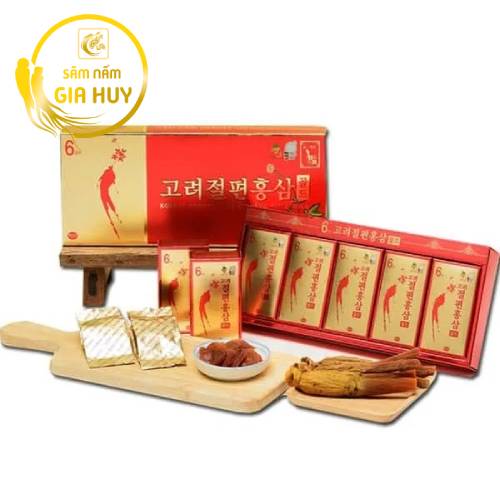 Hồng sâm lát tẩm mật ong Hàn Quốc dạng lát tiện dùng