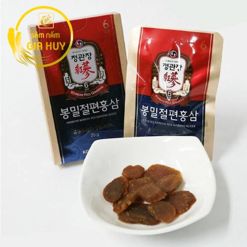 Hồng sâm tẩm mật ong Hàn Quốc chính hãng