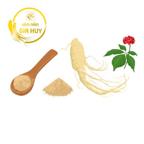 Bột hồng sâm Hàn Quốc dạng bột mịn từ hồng sâm