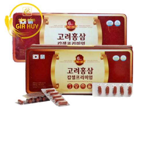 Các dạng viên hồng sâm phổ biến - viên hồng sâm Hàn Quốc
