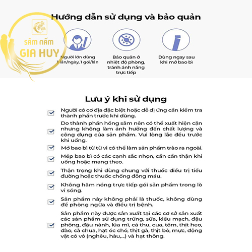 Cách bảo quản hồng sâm Everytime