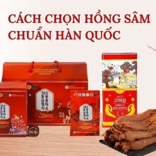 Cách chọn hàng hồng sâm chính hãng