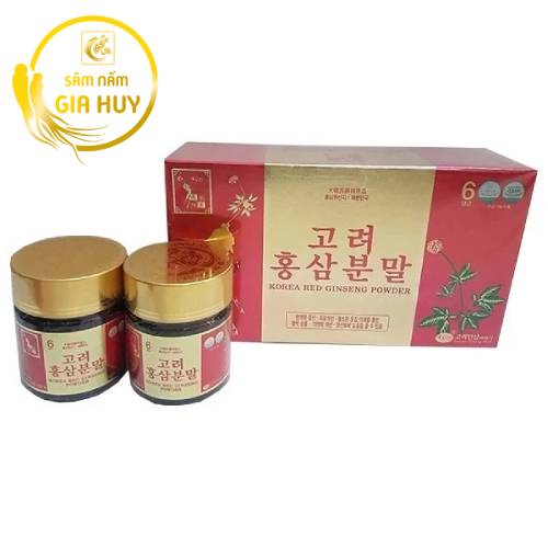 Cách dùng bột hồng sâm với nước và thực phẩm