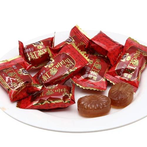 công dụng kẹo hồng sâm