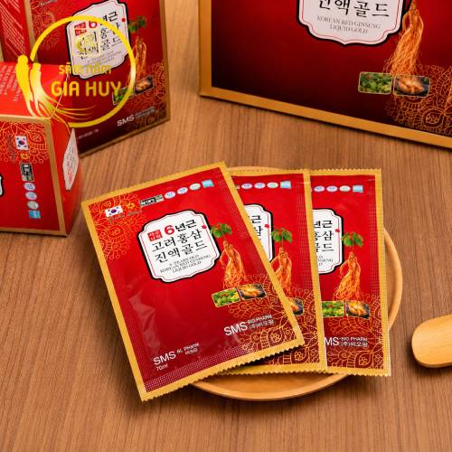 Hồng sâm Hàn Quốc 6 năm tuổi dạng gói có ưu điểm gì?