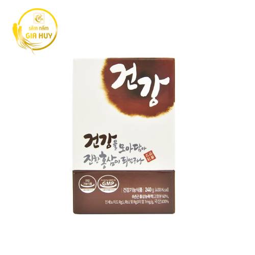 hướng dẫn sử dụng cao hồng sâm 240g với nước ấm
