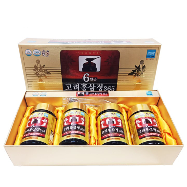 Cao hồng sâm 365 Hàn Quốc 240g x 4 lọ