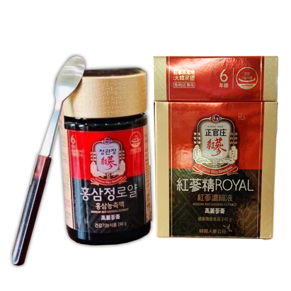 Cao hồng sâm chính phủ KGC 240g Royal Plus nội địa