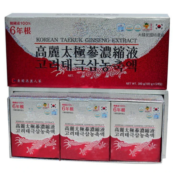 Cao thiên sâm Hàn Quốc 100 gam x 3 lọ