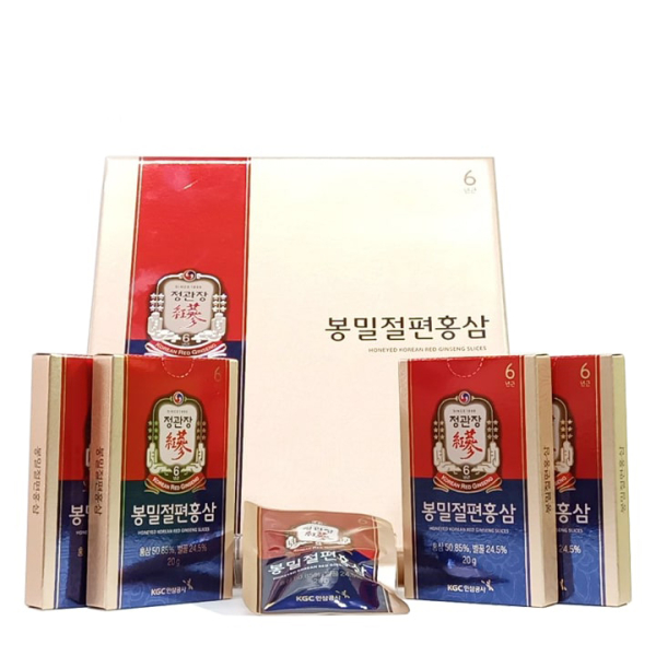 Sâm lát tẩm mật ong KGC 240g cao cấp chính phủ Hàn Quốc
