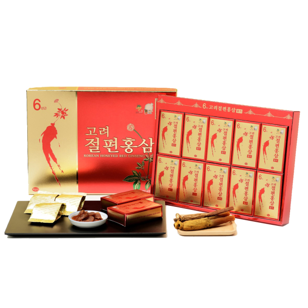 Sâm lát tẩm mật ong KGS 200g 6 năm tuổi nguyên chất